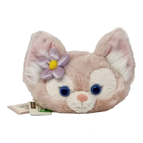 Original Hong Kong Disneyland Duffy and Friends LinaBell Fox Plush Crossbody Bag