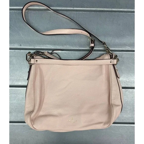 Kate Spade Light Pink‎ Pebbled Cow Leather Shoulder Bag