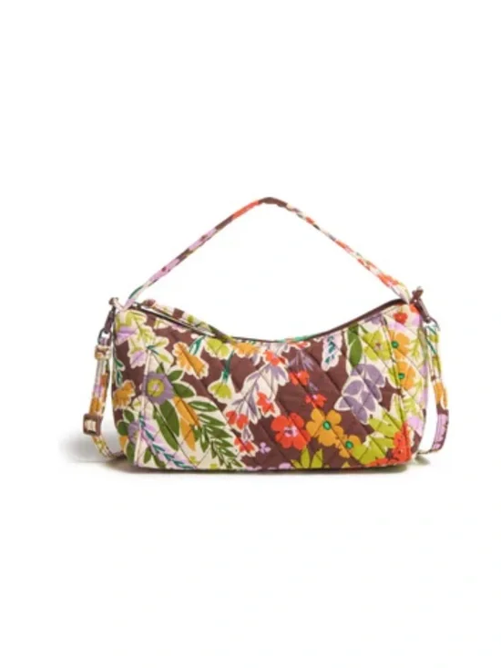 NWT Vera Bradley Mini Slouchy Crossbody - Evening Garden