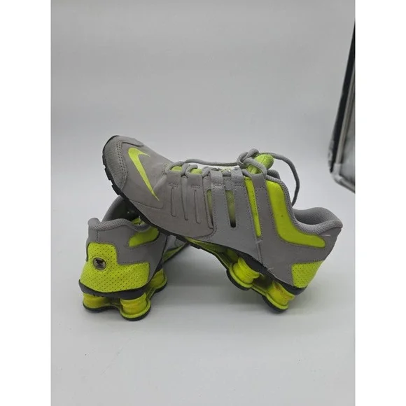 Nike‎ Shox Current GS Grey 739637-10 Size 6Y Youth Shoes