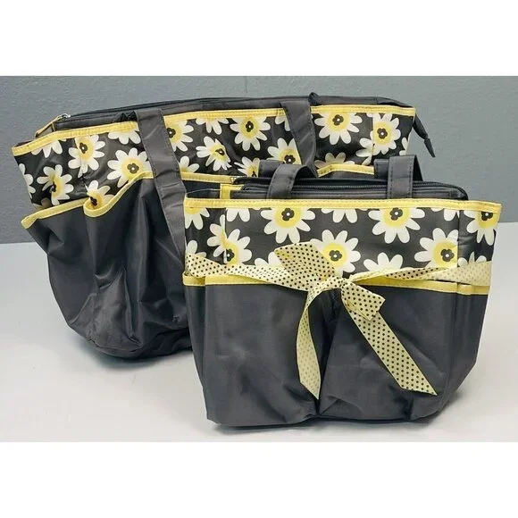 Lot 2 BABY BOOM Multitasker Tote DIAPER BAGS Large 15