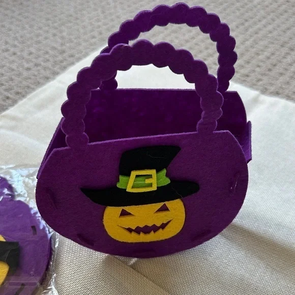 Diy  Halloween Felt Bag for kids
