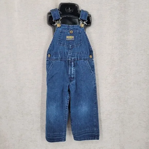 OshKosh B'gosh Vestbak Vintage Blue Denim Overalls for Kids