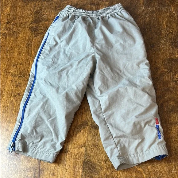 OshKosh B'gosh Gray‎ and Blue Joggers with Elastic Waistband