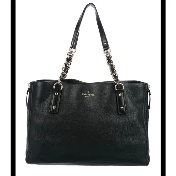 Kate Spade cobble hill Andee satchel  tote handbag purse pocketbook bag leather
