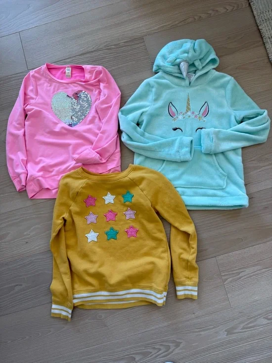 OshKosh B'gosh, So, Jumping Beans Girls Sweatshirt  Lot Size 12