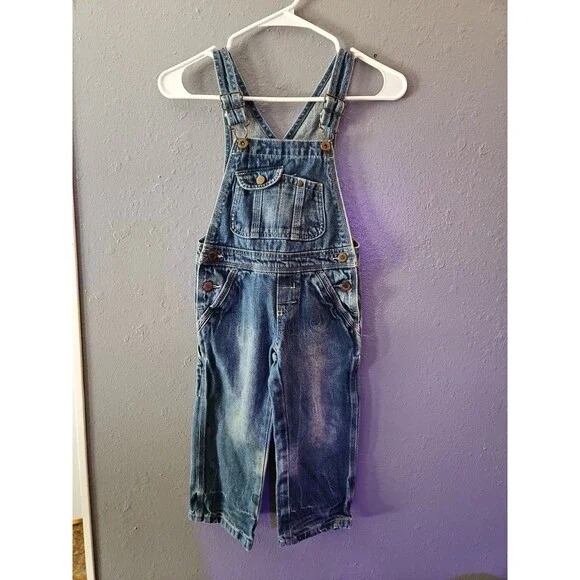 Genuine Osh Kosh Overalls kids Size 4T 24