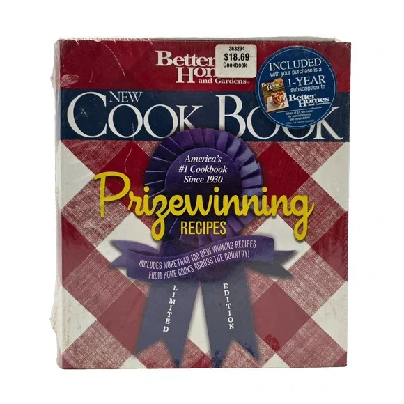 Better Homes and Gardens New Cook Book, Prizewinning Recipes Limited  Edition