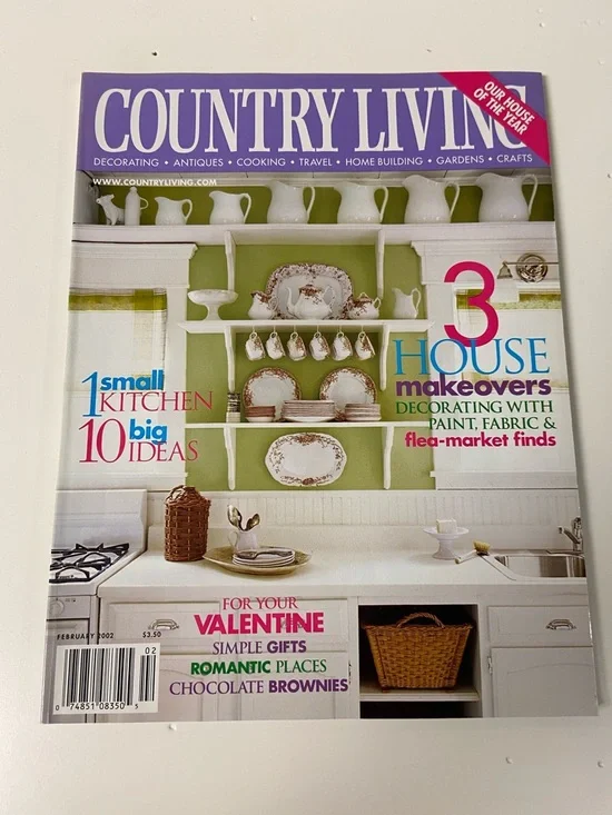 Vintage Country Living 2002 Edition Magazine