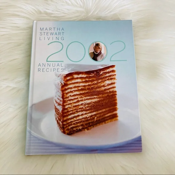 Martha Stewart Living 2002 Annual Recipe Book Collectable