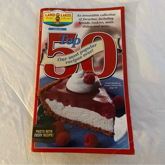 RARE Vintage Land O Lakes soft Cover Cookbook