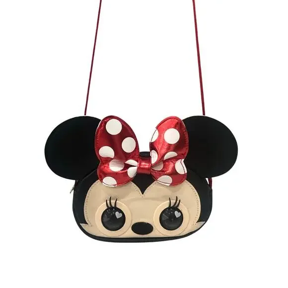 Purse Pets Disney Minnie Mouse Interactive Toy Purse Blinks 30+ Sounds Girls Bag