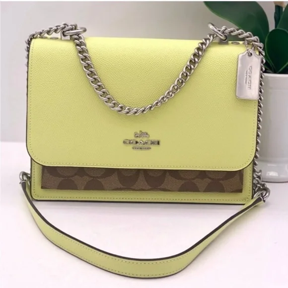 Coach Klare Shoulder Bag Crossbody In Signature Canvas