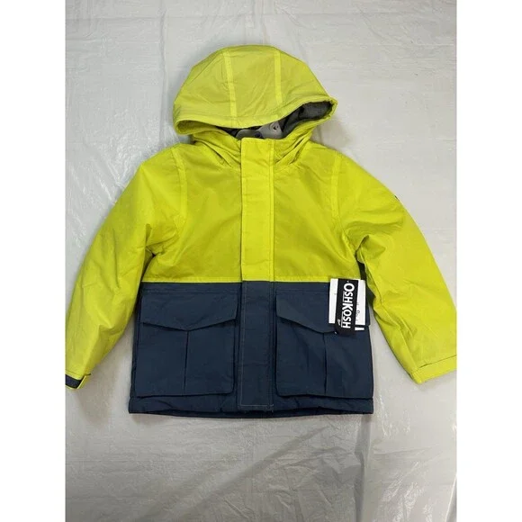 Oshkosh B'Gosh Boys Jacket Size 5T Water Resistant ,wind Protection