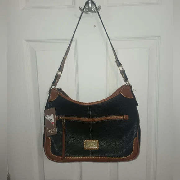 b.o.c. Black and Brown Shoulder Bag