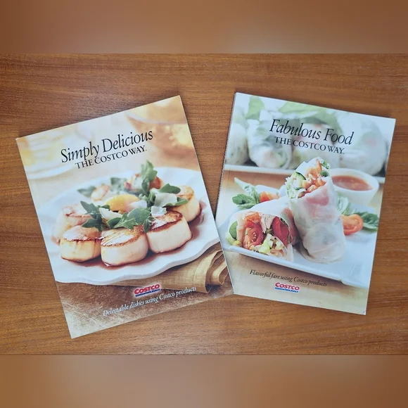 2 Costco Cookbooks Recipes