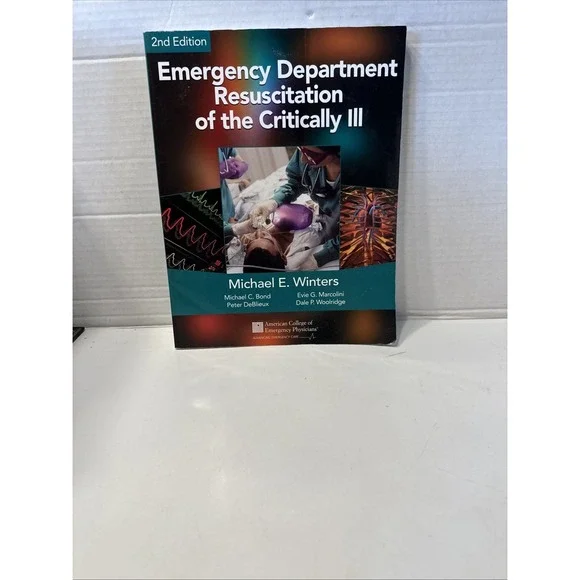 Emergency Department Resusitation‎ of the Critically Ill. Second 2nd Edition PB