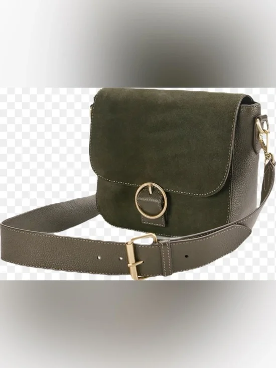 J. Jill Suede Crossbody Shoulder Bag NWT