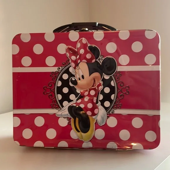 Disney Minnie Mouse The Tin Box Co Metal Lunchbox