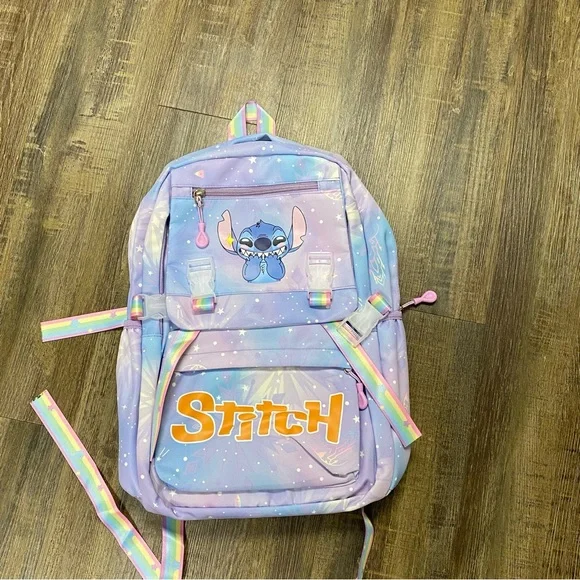 Stitch Kids‎ Backpack - Purple New