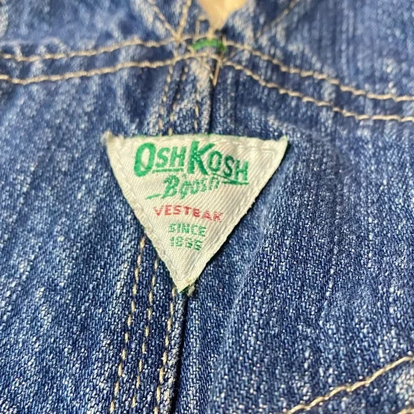 OSHKOSH B’GOSH DENIM OVERALLS
