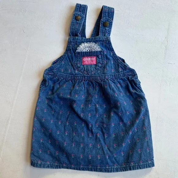 Oshkosh BGosh RARE Vintage United Garment Workers of America Overall Dress