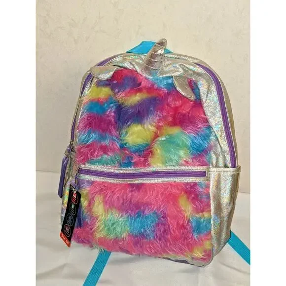 Wonder Nation Unicorn Fuzzy Backpack 17