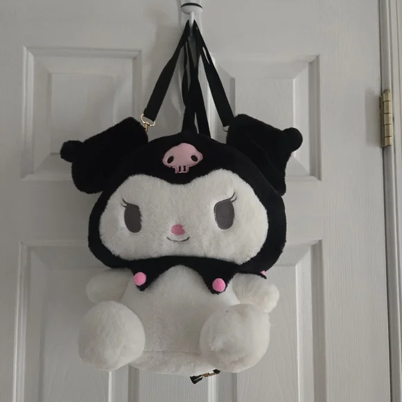 Large Sanrio Hello Kitty Kuromi Plush Backpack