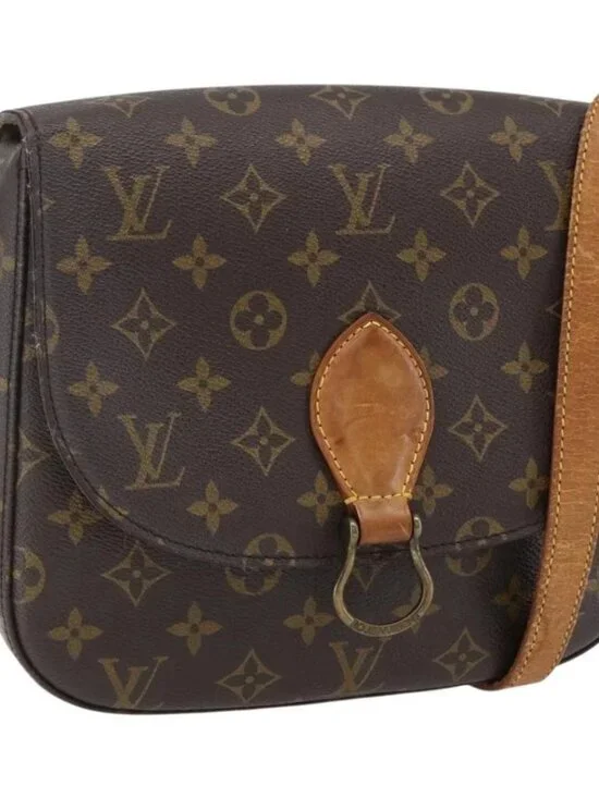 LOUIS VUITTON Monogram Saint Cloud GM Shoulder Bag M51242 LV Auth ep13188