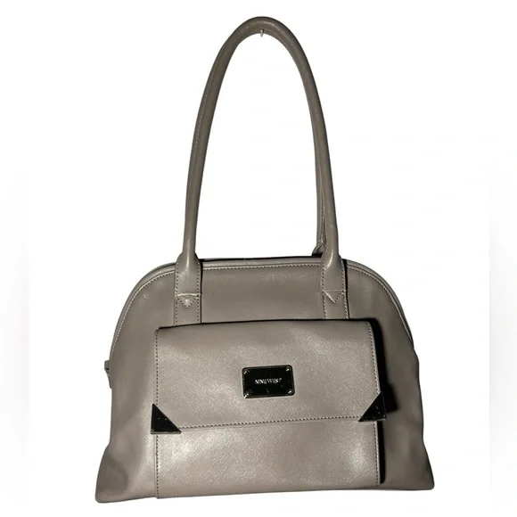Nine West Taupe Shoulder Bag Satchel
