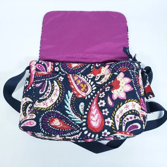 Vera Bradley Essential Tote Shoulder Bag Haymarket Paisley
