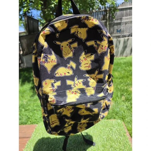 Pokemon Pikachu All Over Print Full Size Backpack 18