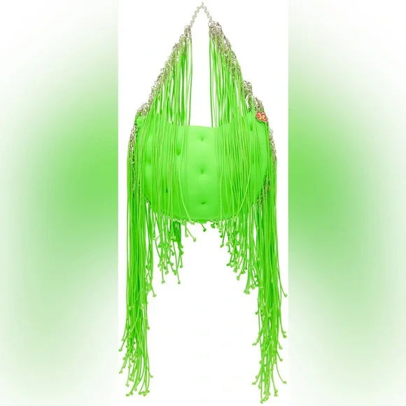 Marshall Columbia SSENSE Exclusive Green Mini Willow Bag