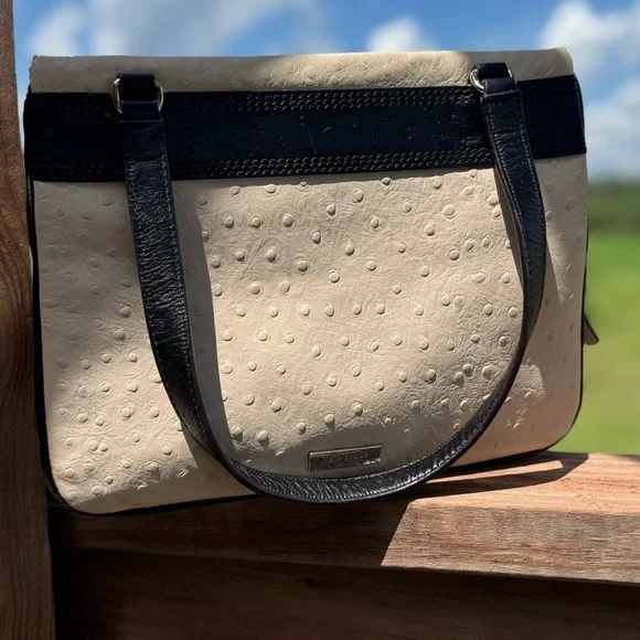 Kate Spade Valencia Ostrich Small Handbag