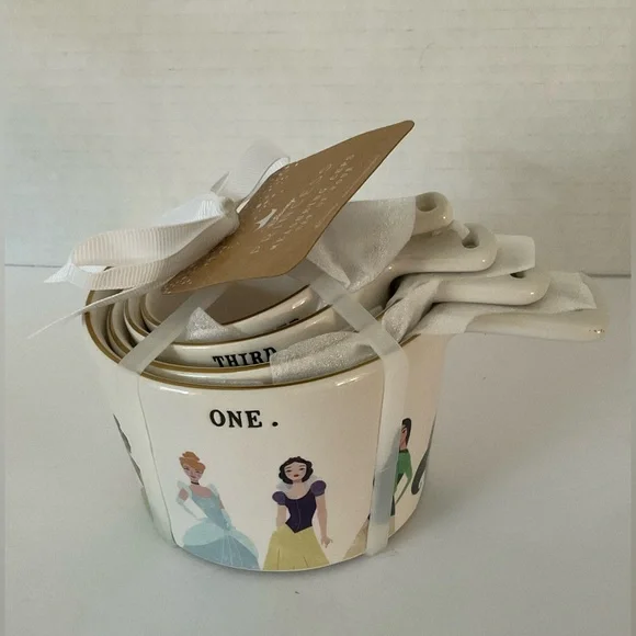 Rae Dunn Disney Princesses Measuring Cups Brand Artisan Collection‎ By Magenta