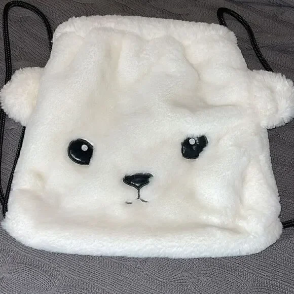 H&M Bear sherpa Backpack‎ kids