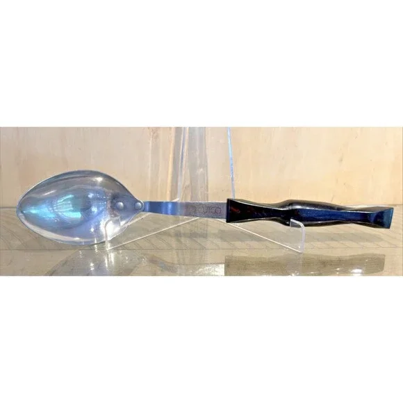 Cutco 1712 Basting Spoon Stainless Steel Classic Brown Handle USA utensil ladle