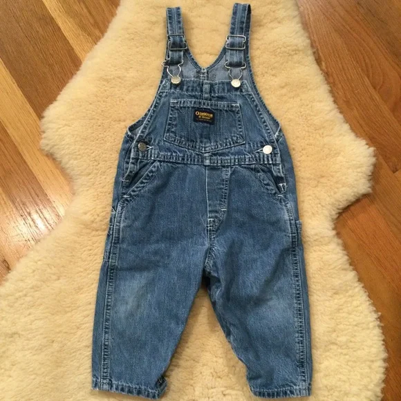 Vintage OshKosh toddler snap overalls