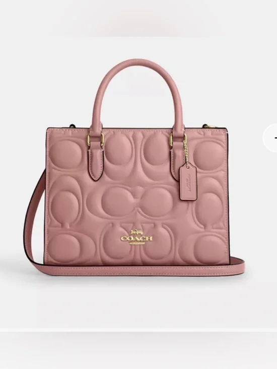 Maggie Tote in signature smooth leather