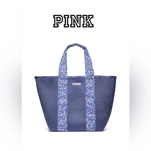 VS PINK MESH TOTE
