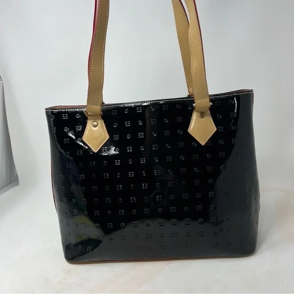 Arcadia Patent Leather Tote Bag