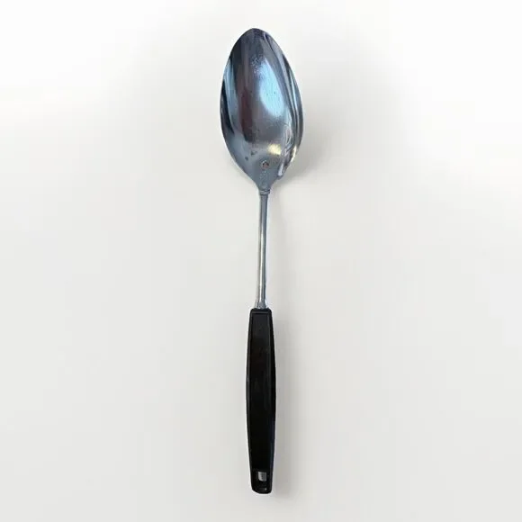 Vintage EKCO USA Metal Serving Spoon 12