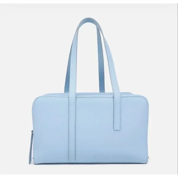 WE-AR4 THE ACCORDION Bag in Pale Blue NWT