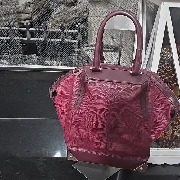 Alexander Wang Burgundy Tote Bag