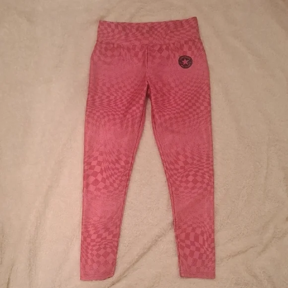 Converse Pink Geometric Leggings