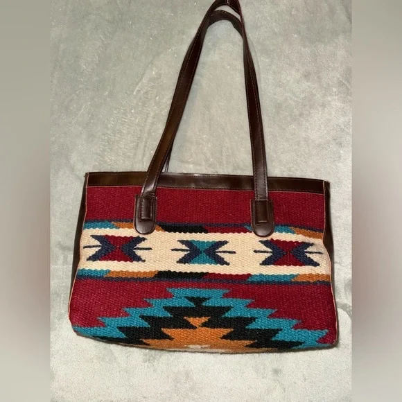 Southwestern Patterned Tote Bag