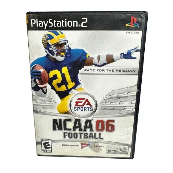 NCAA‎ Football 06 (Sony PlayStation 2, 2005) PS2 No Manual