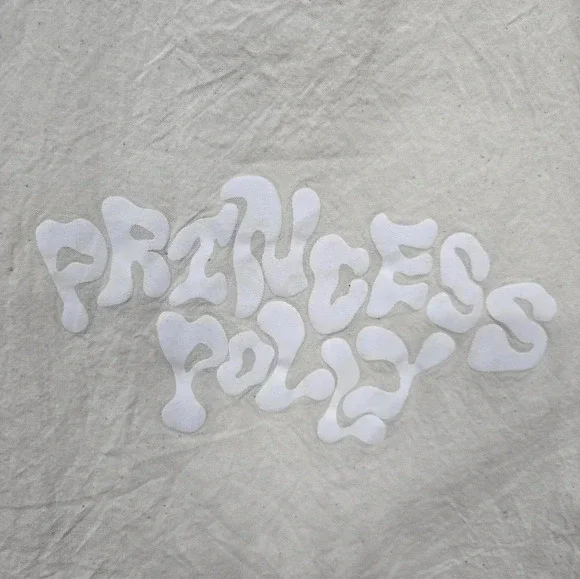 Princess Polly Certified Organic Squiggle Text Tote