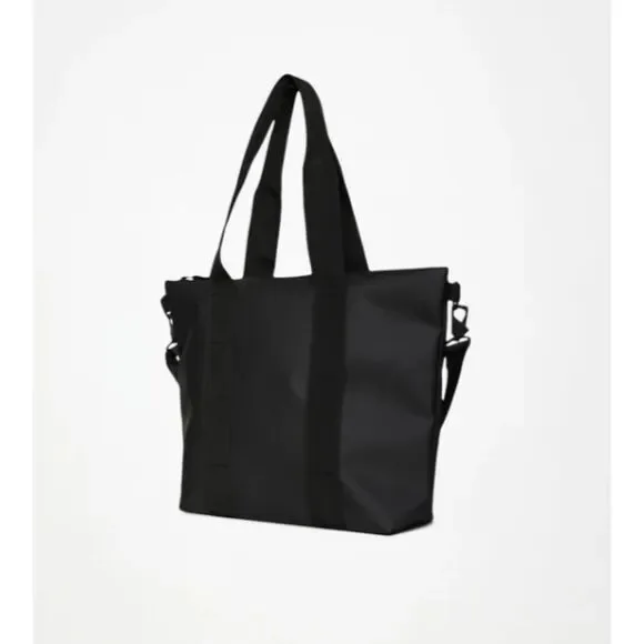 Rains Tote Bag Mini Waterproof Black