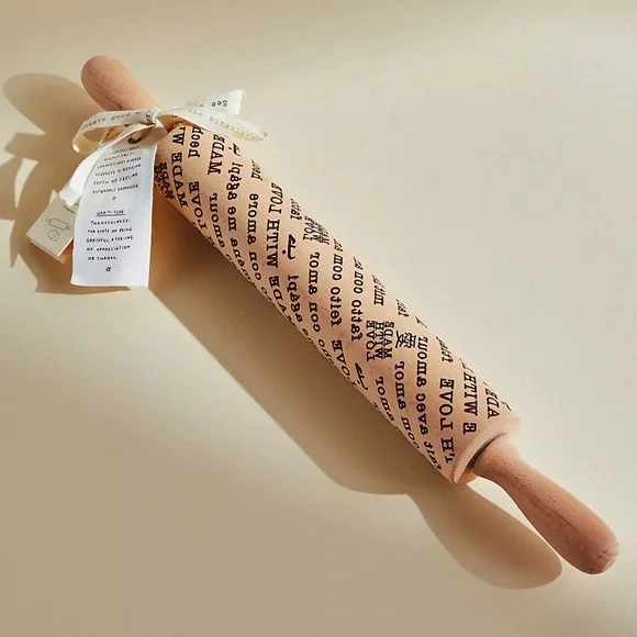 Heartfelt by Anthropologie Made With Love Rolling Pin
